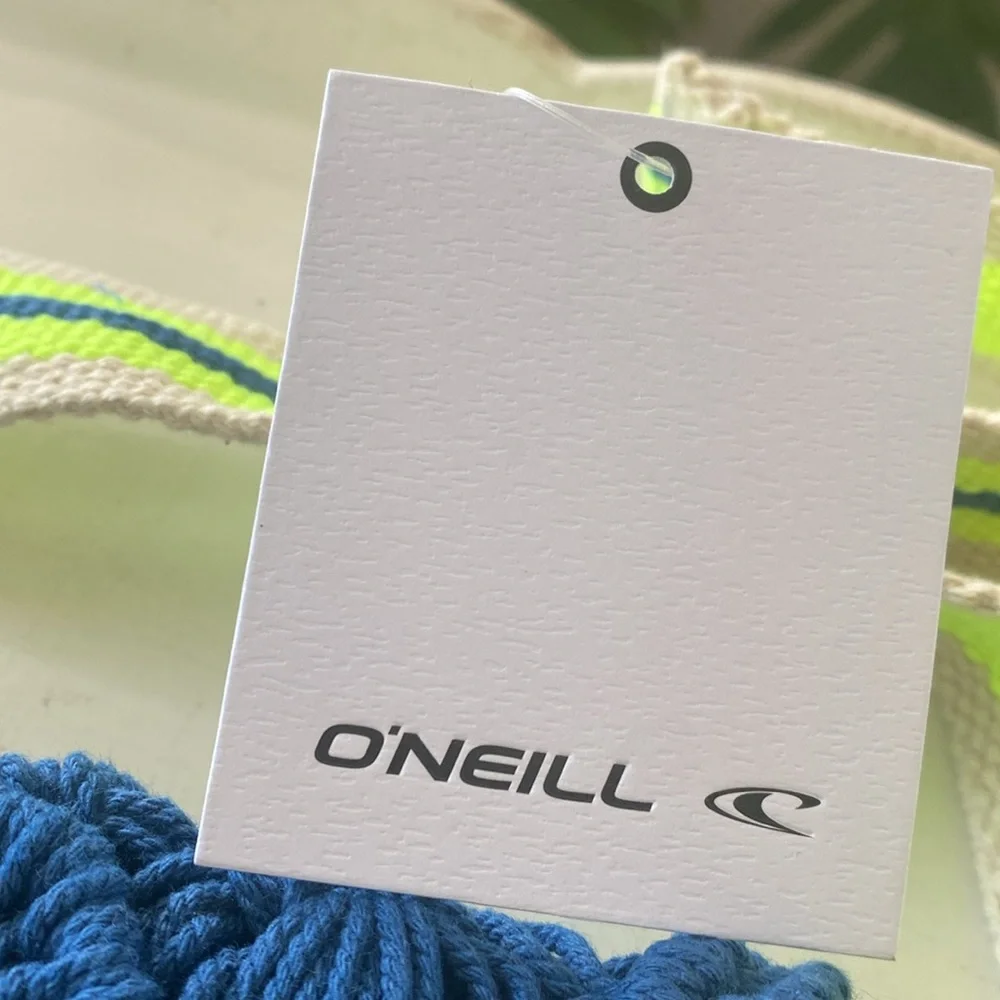 NEW O’Neill Joni Blue Crochet Fanny Pack Travel Waist Bag - Picture 3 of 11